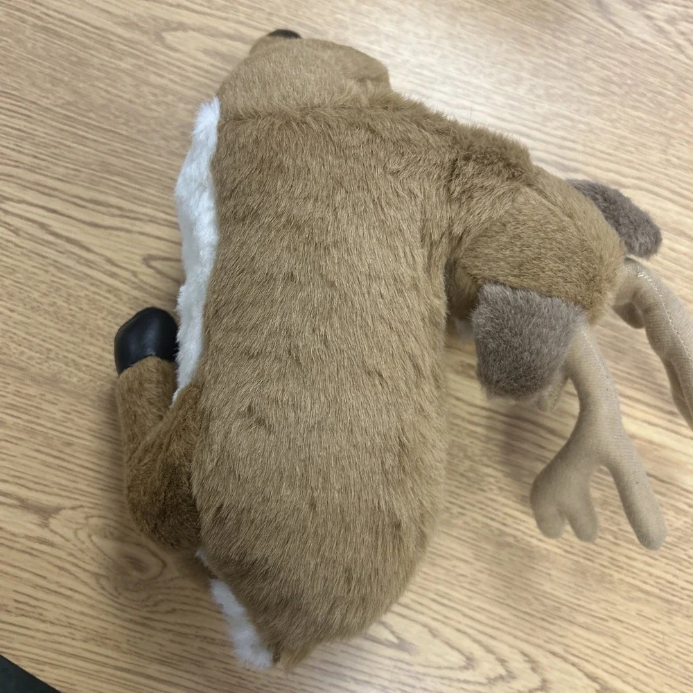 Deer Gear Legendary Whitetail Lying Plush 12" Long #A1 - Picture 5 of 6